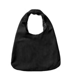 Reversible Leopard Suede Shoulder Bag