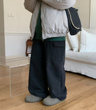 Harob brushed cargo denim pants