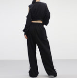 Alon String Shirring Pants
