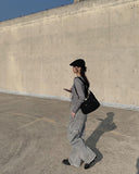 Reggle String Square Cross Shoulder Bag