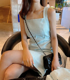 S/S Leviel Sleeveless Tweed One Piece