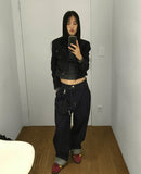 MUMU ONE TUCK WIDE DENIM