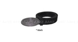 SUEDE OVAL BUCKLE BELT