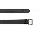 35mm real leather stud belt