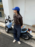 LEATHER WASHED TEDDY JP