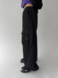 BIG POCKET BUCKLE DENIM