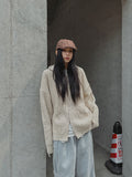 Quad Damage Knit Hooded Zip-Up