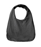 Reversible Leopard Suede Shoulder Bag