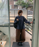 Hedenne Check Frill Tiered Blouse