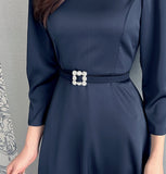 Preah Satin Belt One Piece