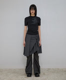 Asymmetrical Layered T-Shirt