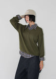(WOOL) SEASONAL V-NECK KNIT