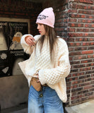 BLANKET CABLE OVER KNIT