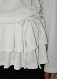 SHIRRING LAYER LONGSLEEVE