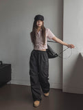 Aero zipper parachute pants