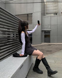 Cinder Cargo Mini Skirt