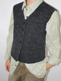 CRACK LEATHER VEST