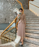 Crete Color Scheme Pleated One Piece