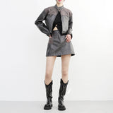 Anderson Leather Skirt