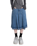 DENIM PLEATS SK