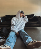 All day box balloon hoodie