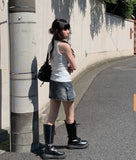 Beta Cargo Washing Mini Skirt