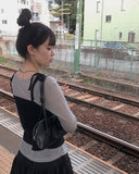 Cozy Bustier T-Shirt Set