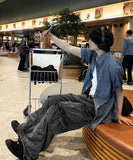 Ale Stripe Linen Short Sleeve Shirt