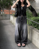 Empo Cut Washing Balloon Wide Pants