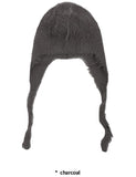 BLANC MOHAIR EAR BEANIE