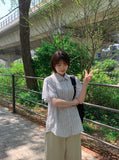 Viewer Summer Stripe Short Sleeve Shirt