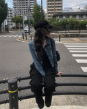 Ref Cotton Pintuck Wide Pants