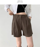 Pintuck Summer Half Slacks Shorts