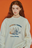 ACHIVE Gradient Brushed Sweatshirt