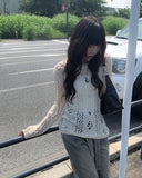 Rube Punching Net Knit