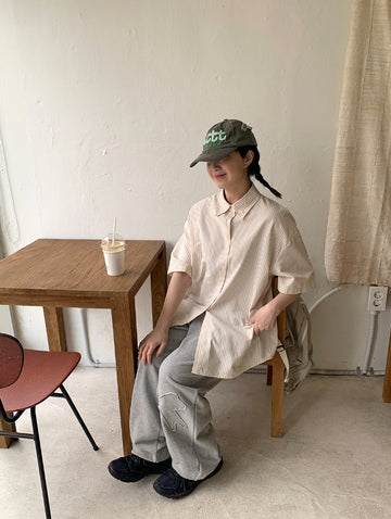 Yuming Ribbon Banding Jogger Pants