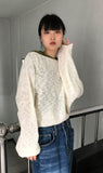 BOAT NECK LAYER KNIT