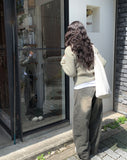 Heri V Ribbed Knit Cardigan