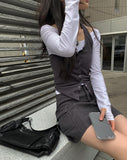Cinder Cargo Mini Skirt