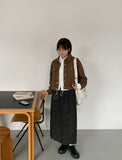Doito Banding Dot Long Skirt