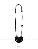 HEART BEAD CROSSBODY BAG