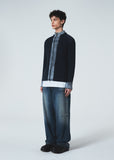 24SS★DART BRUSH WIDE DENIM PANTS