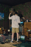 ABC CAT Embroidery Short Sleeve Tee
