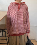 Hamii Pocket Stripe Hoodie