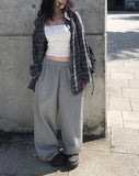 Sheer Overfit Check Shirt