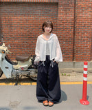 Yordo String Summer Hood Shirt