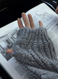 Abel cable knit zip-up
