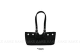 EYELET BELTED STRAP BAG