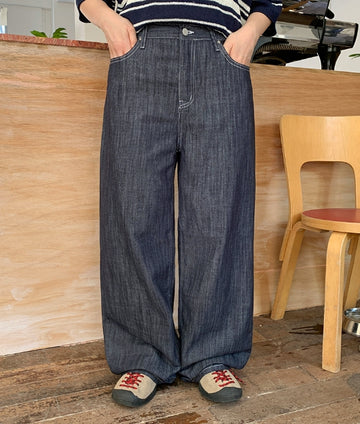 Hoyoi summer wide cotton pants