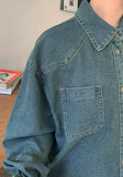 Akimo Pocket Vintage Denim Shirt